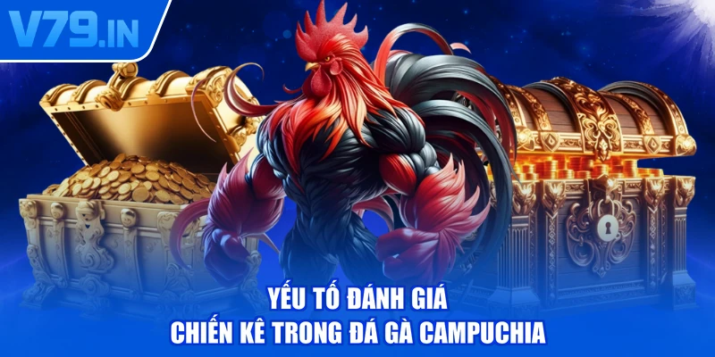Yếu tố đánh giá chiến kê trong đá gà Campuchia